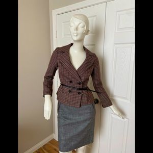 Semantiks Double Breasted Wool Blend Blazer Jacket size 2